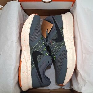 SOLD! Nike Men's Gray and Orange Athletic Shoes..SOLD!